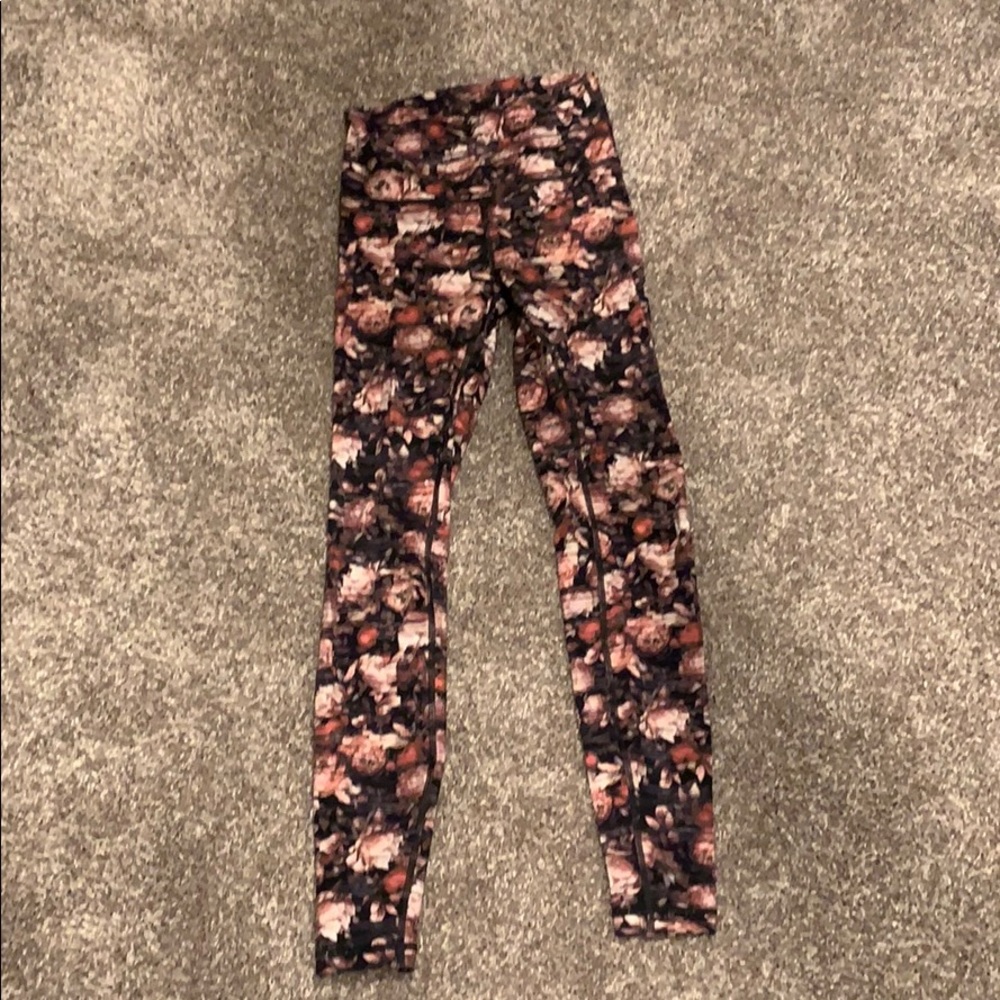 Lululemon floral leggings